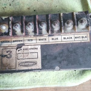 Mercury 65HP Wiring Junction Terminal Block Assembly